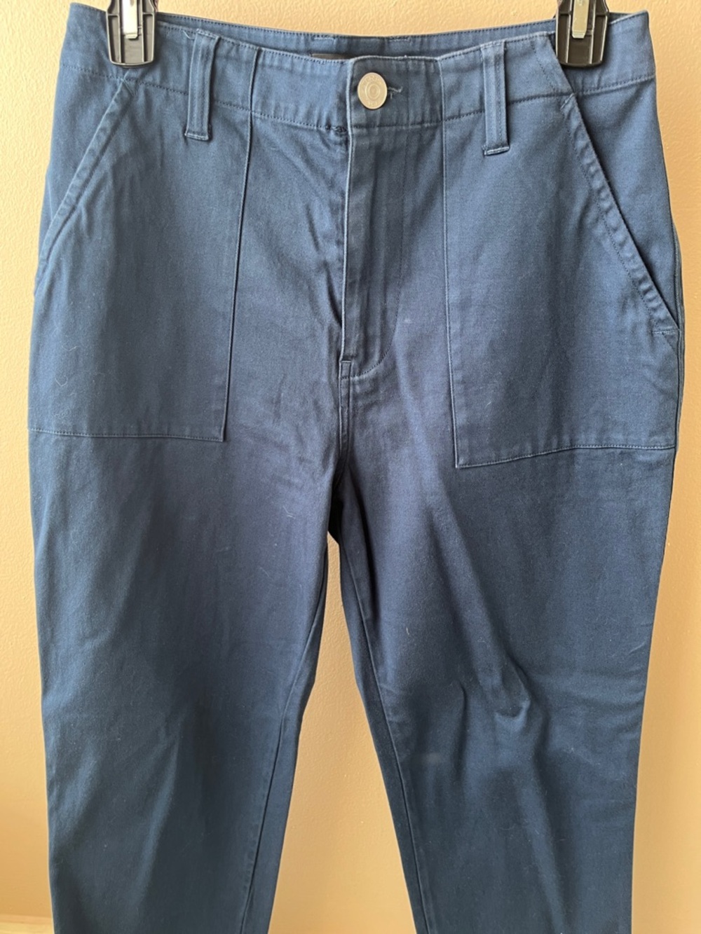 Hudson Jeans Blue High Rise Utility Trousers- Size 26
